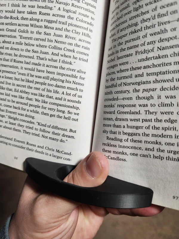 Ergonomic Book Page Holder